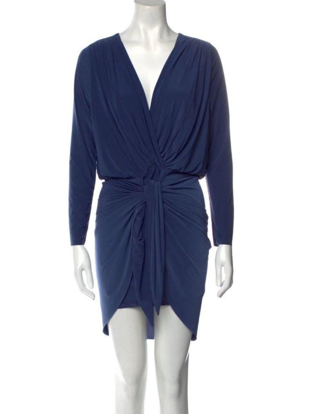MISA Los Angeles Plunge Neckline Mini Dress